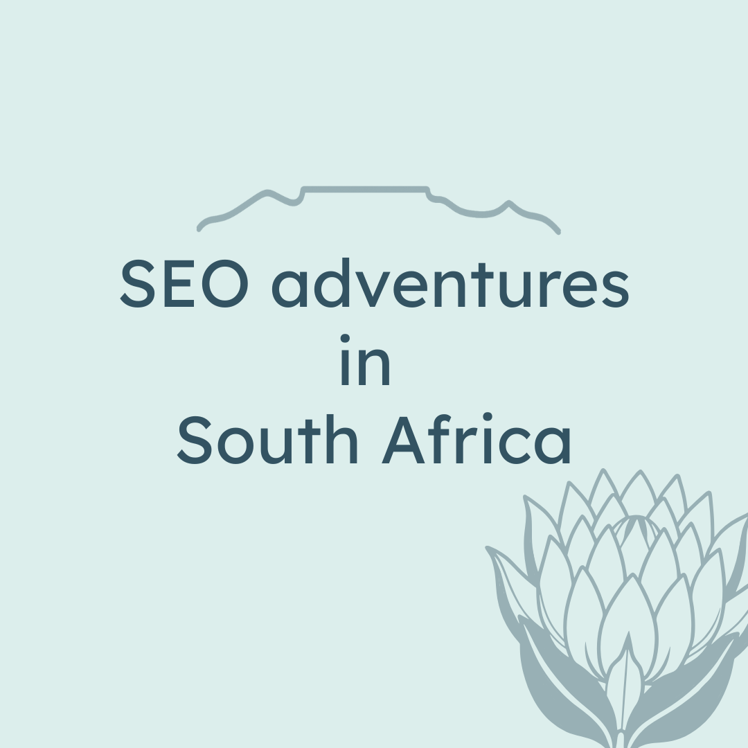 Trip to South Africa to meet the team